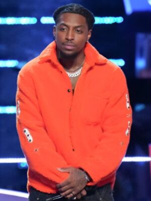 TV-The Voice Season 27 BD.ii Orange Sherpa Jacket