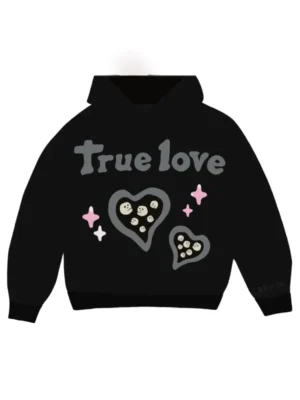 Broken Planet True Love Fleece Midnight Black Hoodie