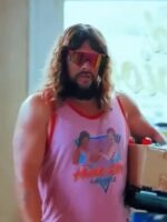 A Minecraft Movie 2025 Jason Momoa Pink Tank Top