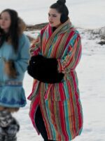 Anna Lambe North of North 2025 Siaja Multicolor Striped Robe