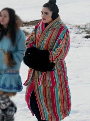Anna Lambe North of North 2025 Siaja Multicolor Striped Robe