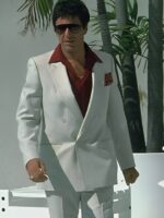 Al Pacino 1983 Tony Montana Scarface White Suit