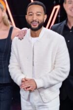 The Voice S27 John Legend Boucle Bomber Jacket