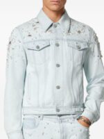 The Voice S27 John Legend Embellished Blue Denim Jacket