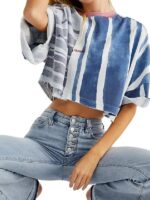 Zorga Qaunaq North Of North 2025 Millie Striped Multicolor T-Shirt