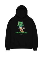 Unisex A Minecraft Chicken Jockey Oversized Hoodie