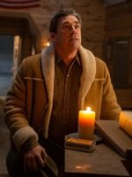 Fargo S05 Jon Hamm Shearling Jacket Brown