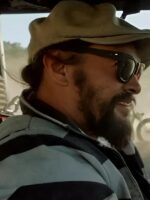 On The Roam Jason Momoa Black & White Stripe Zipper Jacket