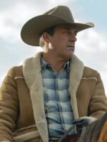 Roy Tillman Fargo S5 Jon Hamm Suede Brown Shearling Jacket