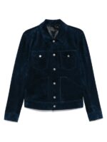 TV-Series American Idol S08 Luke Bryan Navy Blue Suede Jacket