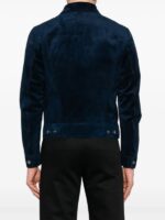 American Idol S08 Luke Bryan Navy Blue Suede Jacket