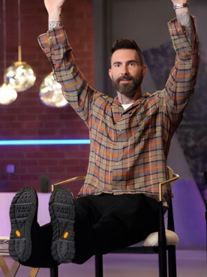 The Voice Season 27 Adam Levine Plaid Shirt