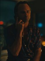 The White Lotus S03 Walton Goggins Navy Blue Shirt